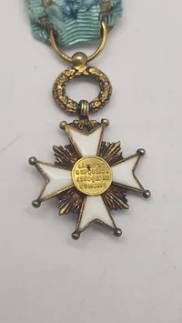 Original miniature medalje, Order of the three stars