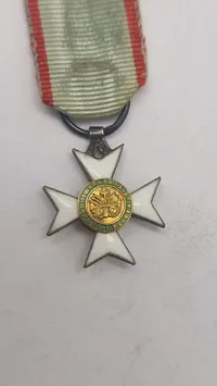 Original miniature medalje, Order of the Crown of King Zvonimir)