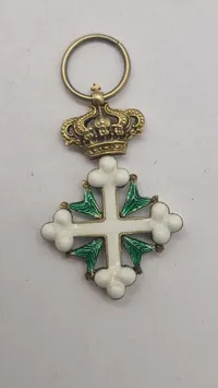 Original miniature medalje, Sankt Mauritius' og Sankt Lasarus' orden