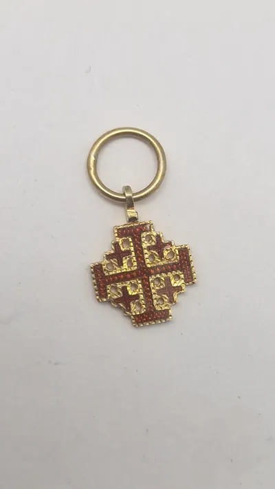 Original miniature medalje, Jerusalem cross