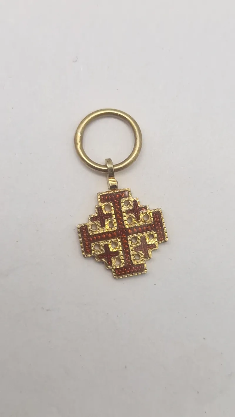 Original miniature medalje, Jerusalem cross