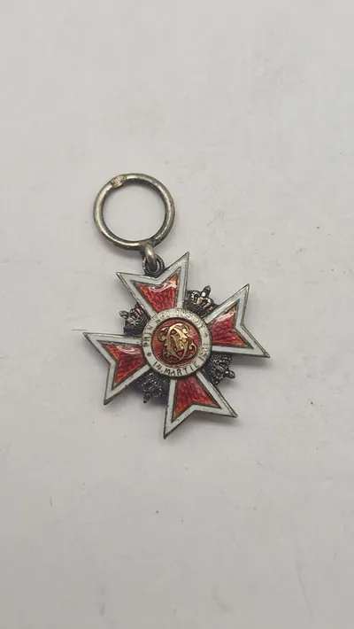 Original miniature medalje, Rumæniens Kroneorden