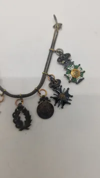 Original miniature medalje spange