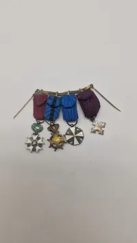 Original miniature medalje spange
