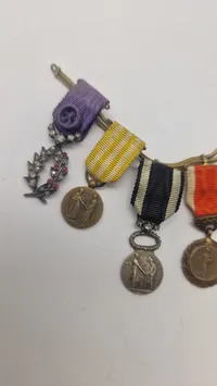 Original miniature medalje spange