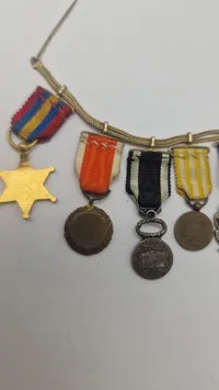 Original miniature medalje spange