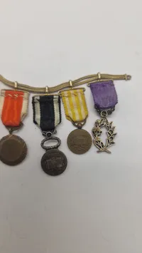 Original miniature medalje spange
