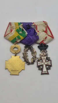 Original miniature medalje spange