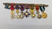 Original miniature medalje spange