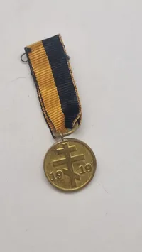 Original miniature medalje Sankt Georg og dragen