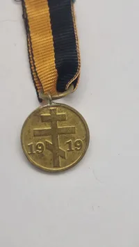 Original miniature medalje Sankt Georg og dragen