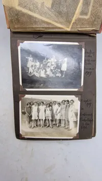 Originalt album med tyske soldater fotos mm. WW2