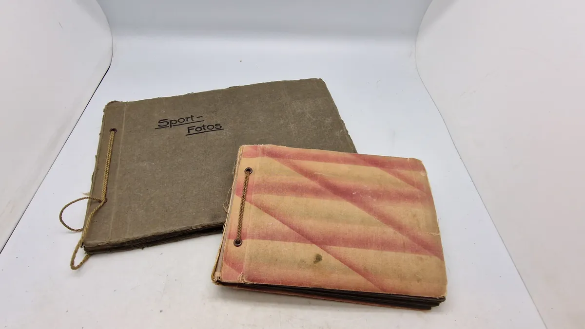 Originalt album med tyske soldater fotos mm. WW2