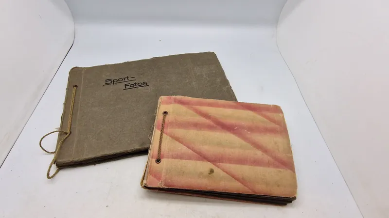 Originalt album med tyske soldater fotos mm. WW2