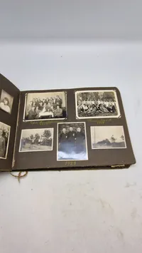 Originalt album med tyske soldater fotos mm. WW2