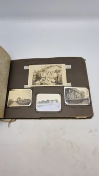 Originalt album med tyske soldater fotos mm. WW2