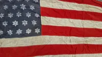 Amerikansk flag fra omkring århundrede skiftet