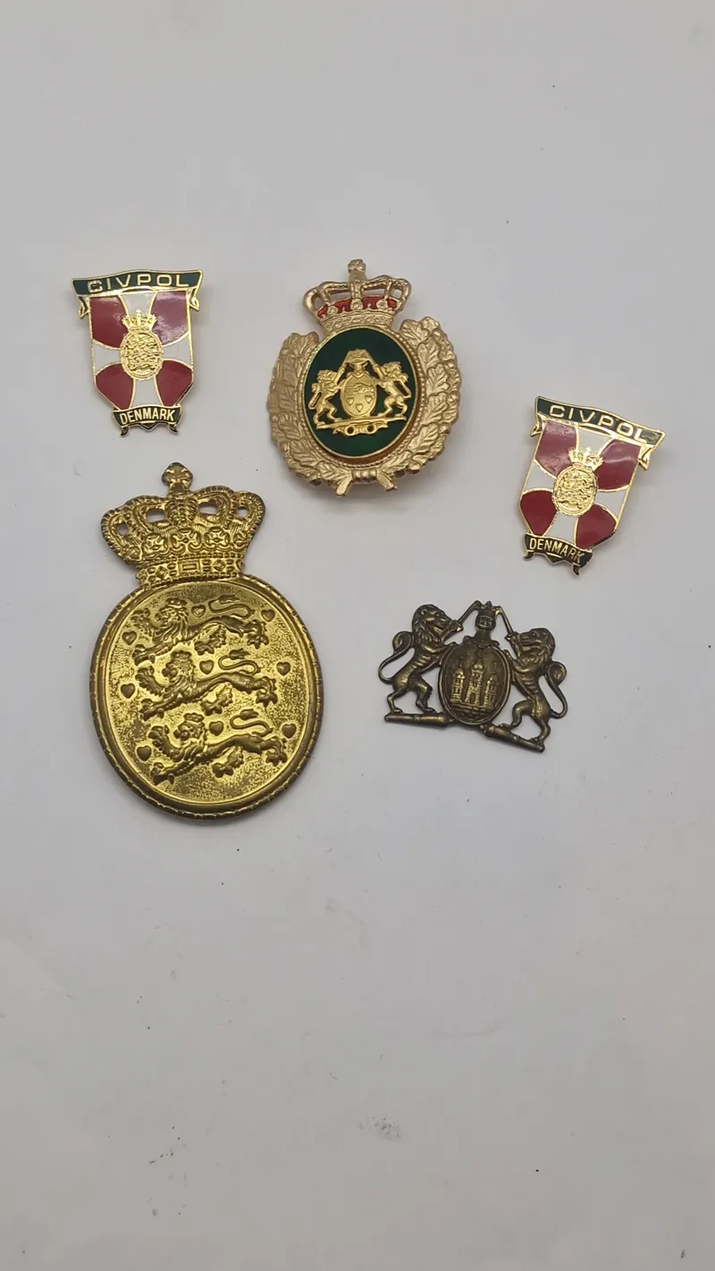 Samling dansk politi
