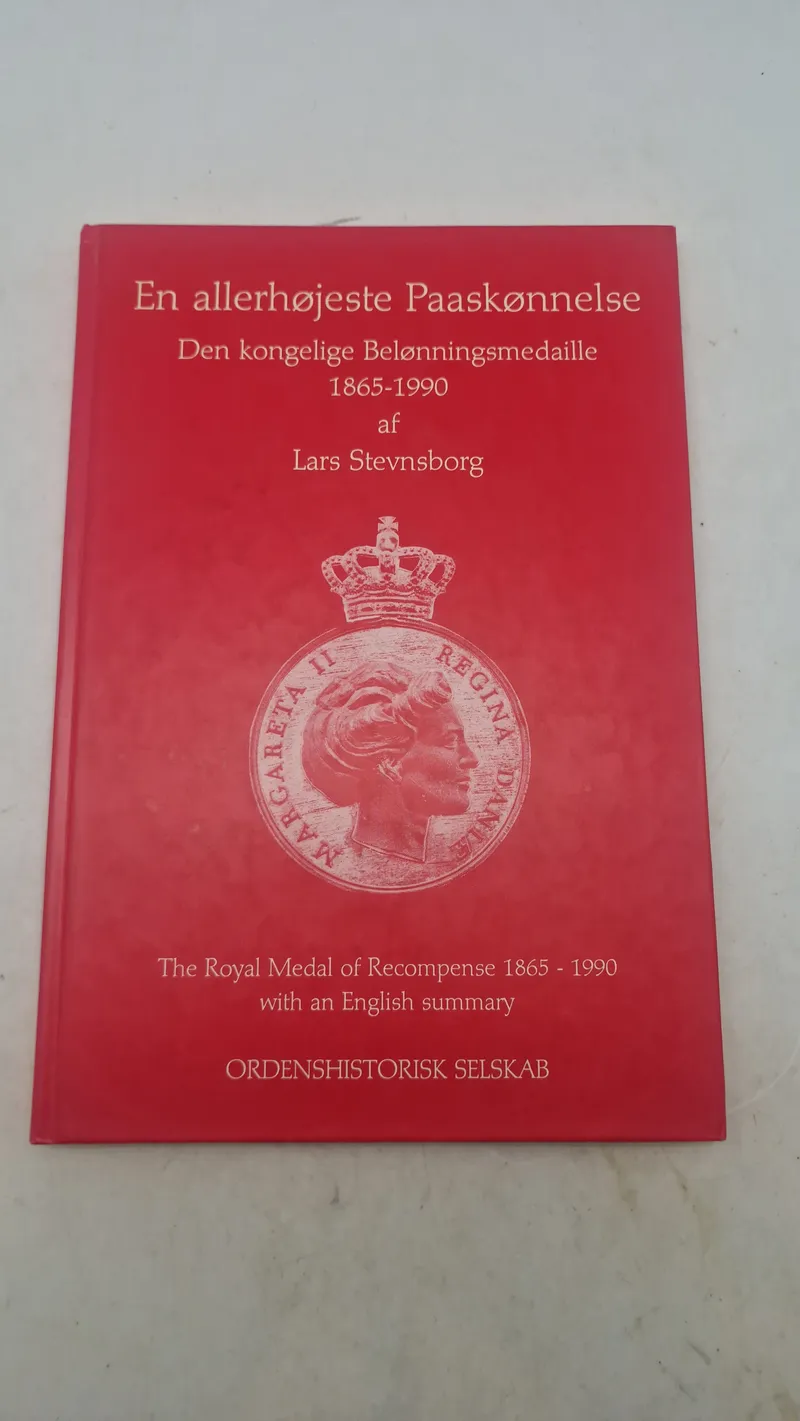 Den kongelige Belønningsmedaille 1865-1990