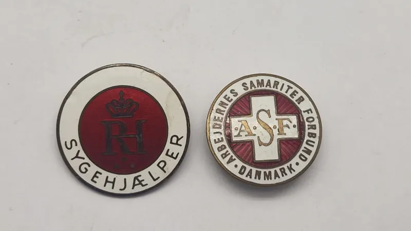 Sygehjælper nål fra Rigshospitalet og samaritnål