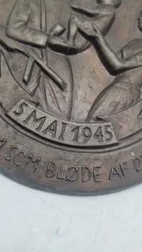 Original 5 maj 1945 plakette