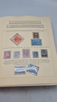 Kæmpe album med ww2 frimærker, feldpost, POW effekter mm. ww2