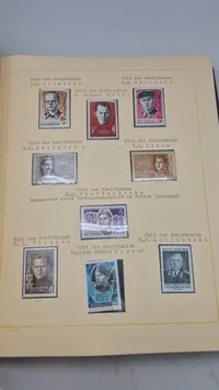 Kæmpe album med ww2 frimærker, feldpost, POW effekter mm. ww2