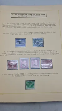 Kæmpe album med ww2 frimærker, feldpost, POW effekter mm. ww2