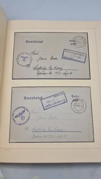 Kæmpe album med ww2 frimærker, feldpost, POW effekter mm. ww2