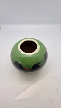 Ekstremt sjælden unika vase af Herman A Kähler fra 1930’erne
