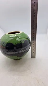 Ekstremt sjælden unika vase af Herman A Kähler fra 1930’erne