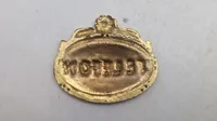 Originalt mærke telefonmontør  til påsyning fra telegrafvæsenet