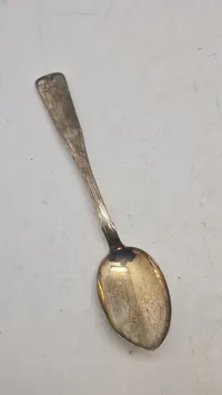 Original ske af provins sølv - 1800 tallet