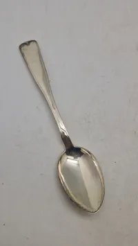 Original ske af provins sølv - 1800 tallet