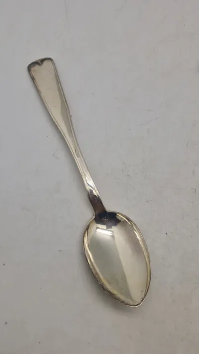 Original ske af provins sølv - 1800 tallet