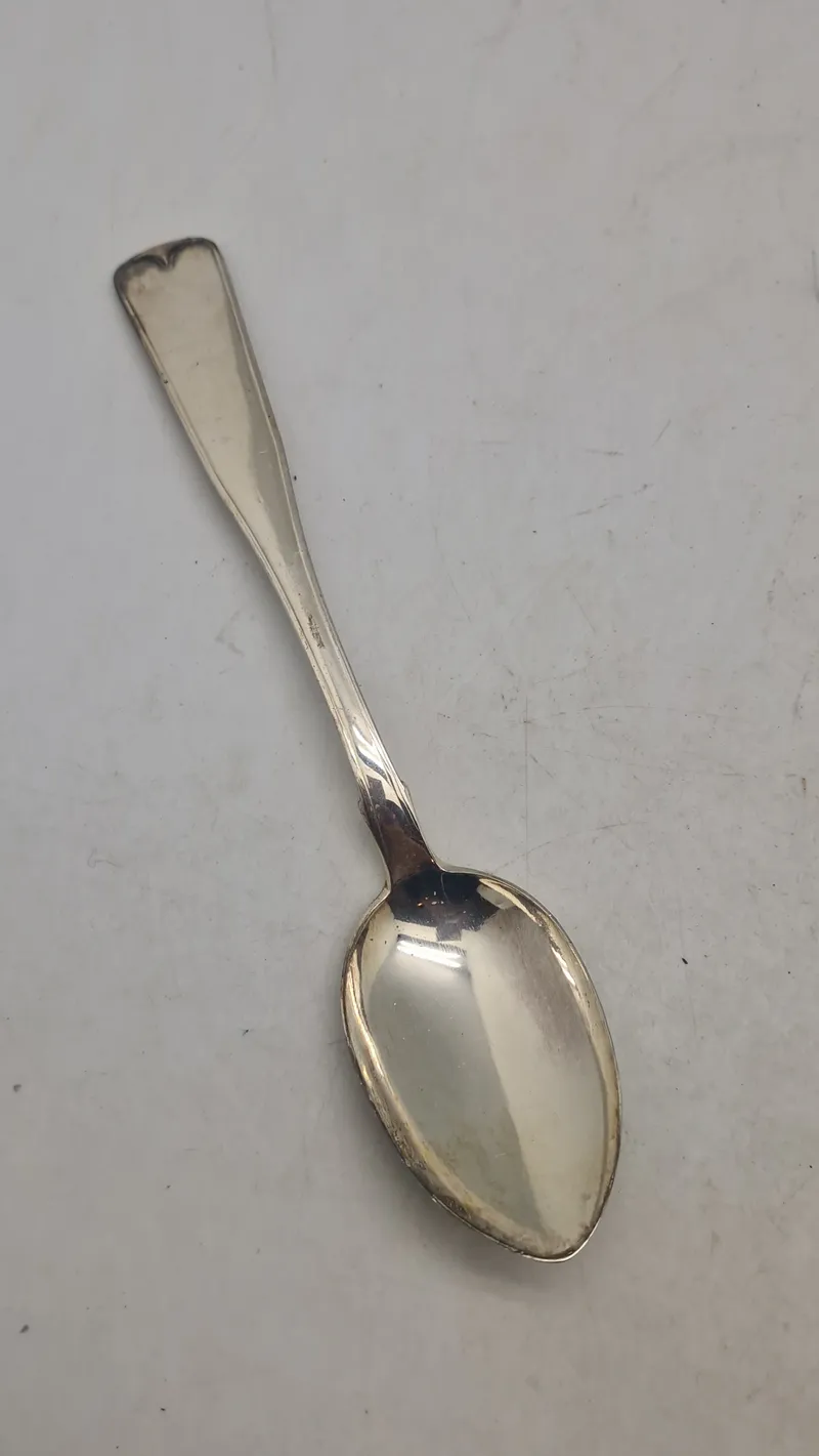 Original ske af provins sølv - 1800 tallet