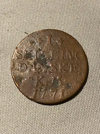 Original 1 skilling 1771