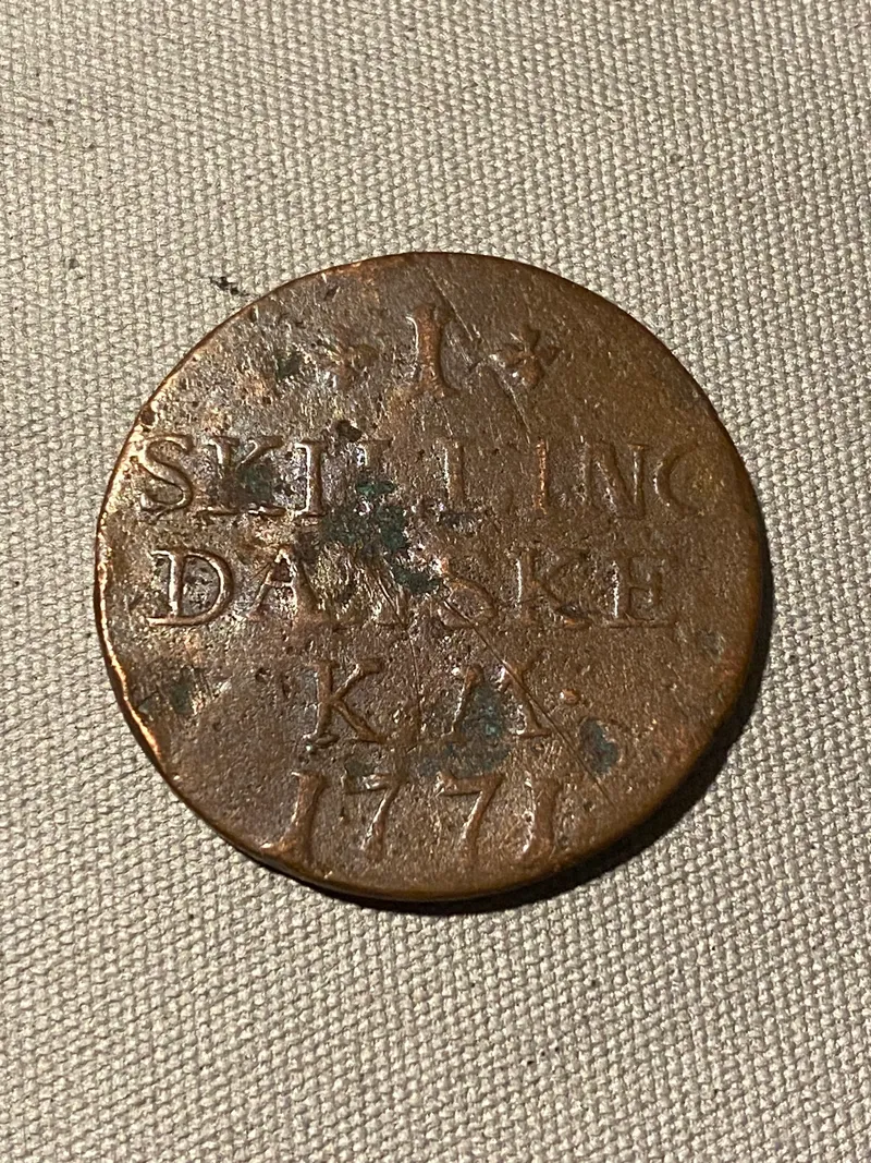 Original 1 skilling 1771