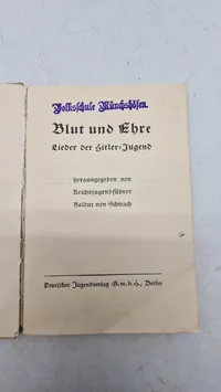 Original HitlerJugend bog, ww2