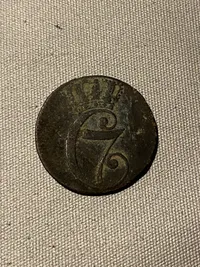 Original 1/2 skilling 1771