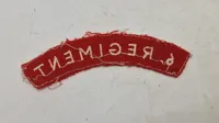 Original dansk patch - 6 regiment