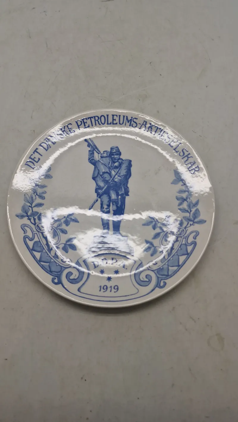 Original Aluminia petroleumsplatte fra 1919