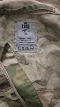 Original MTS trøje fra det danske forsvar