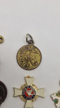 Samling originale miniature medaljer