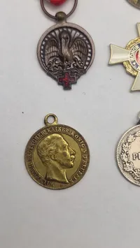 Samling originale miniature medaljer