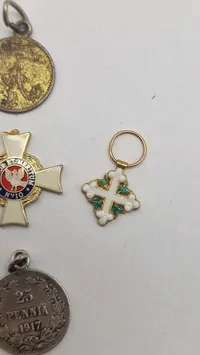 Samling originale miniature medaljer