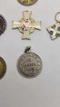 Samling originale miniature medaljer