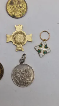 Samling originale miniature medaljer