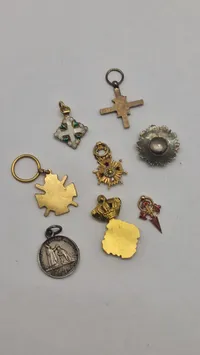 Samling originale miniature medaljer