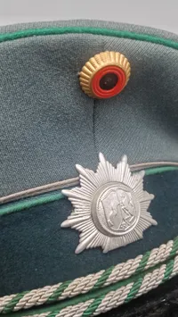 Original vesttysk politi kasket